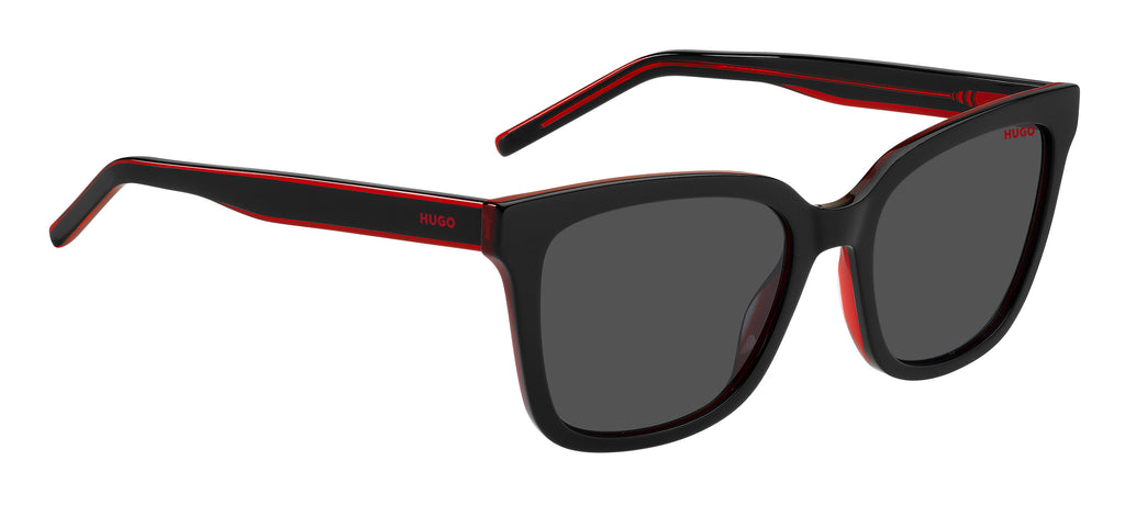 Hugo Boss HG 1248/S-54-OIT IR BLACK RED