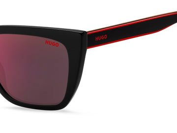 Hugo Boss HG 1249/S-54-OIT AO BLACK RED