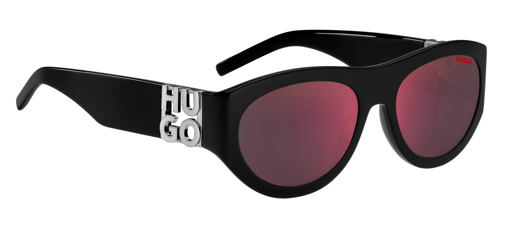 Hugo Boss HG 1254/S-57-OIT AO BLACK RED