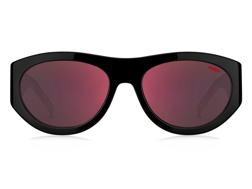 Hugo Boss HG 1254/S-57-OIT AO BLACK RED