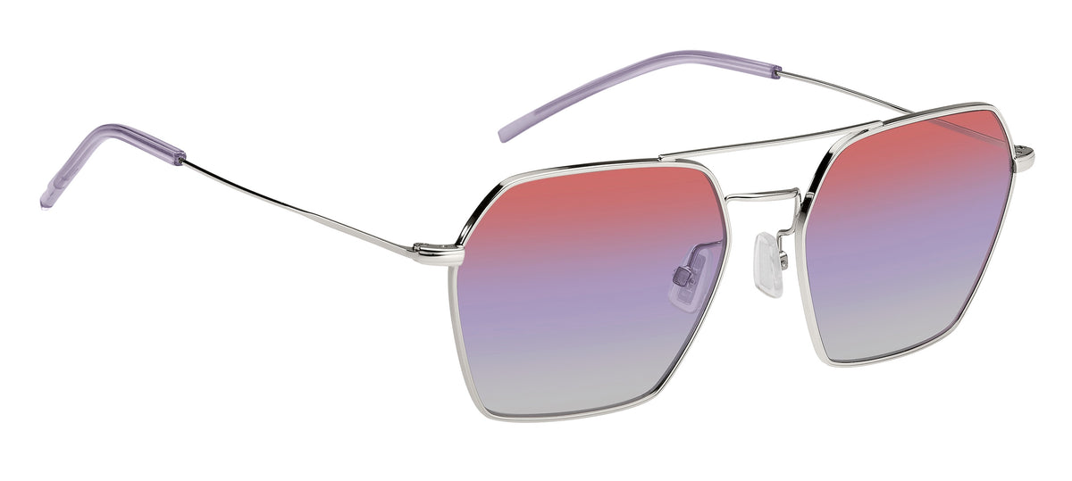 BOSS 1533/S Palladium/ Burgundy Shaded Violet