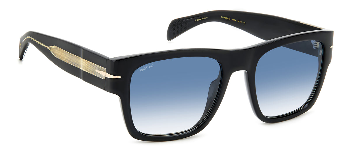 David Beckham DB 7000/S BOLD-54-807 F9 BLACK