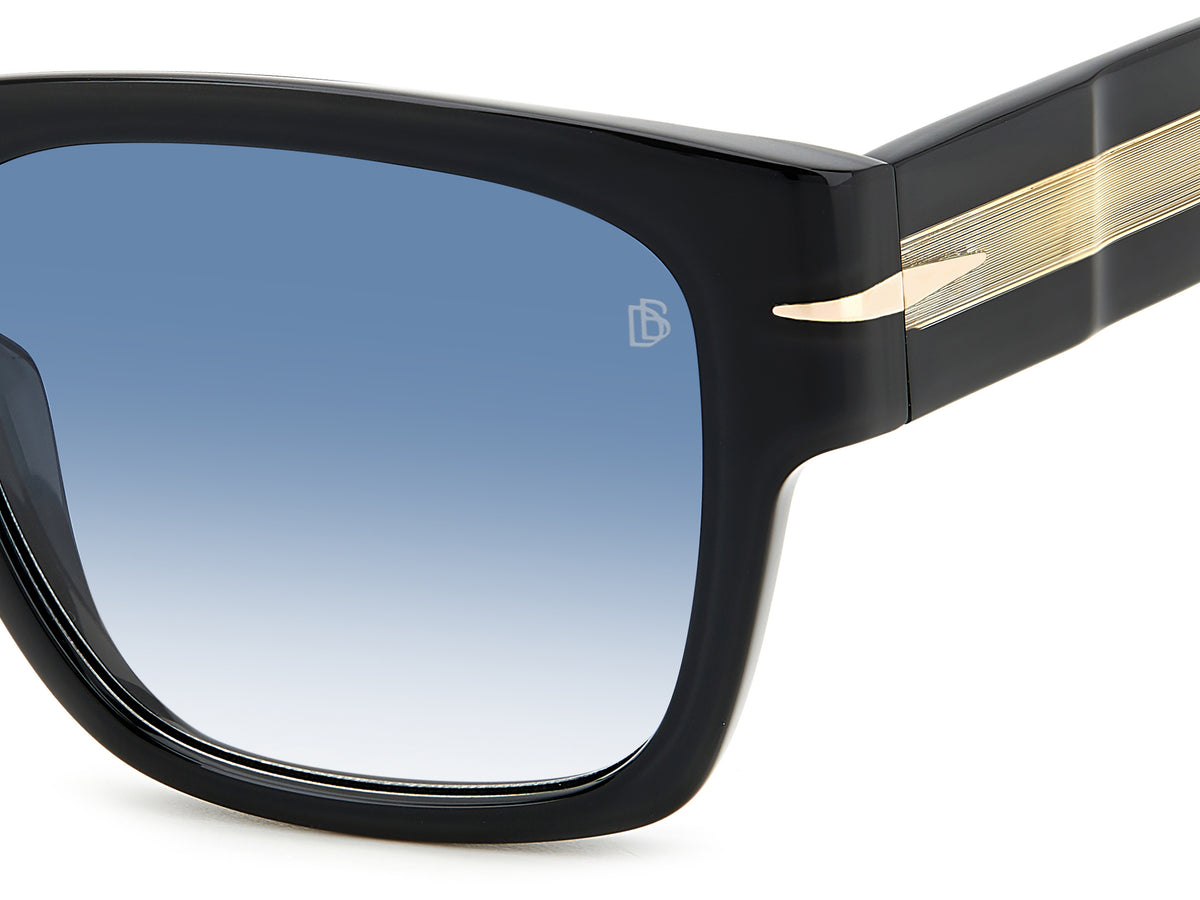 David Beckham DB 7000/S BOLD-54-807 F9 BLACK