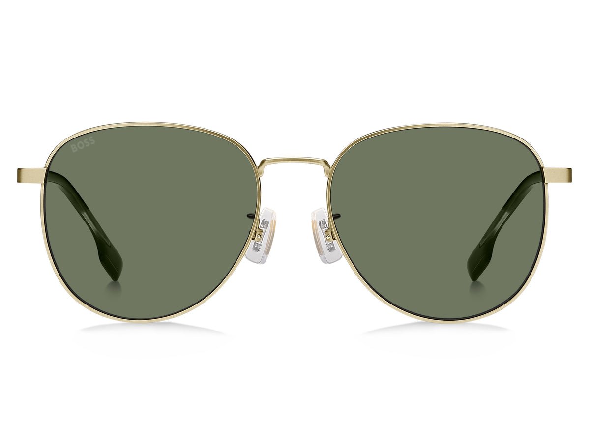 BOSS 1536/F/S Matte Gold/ Green