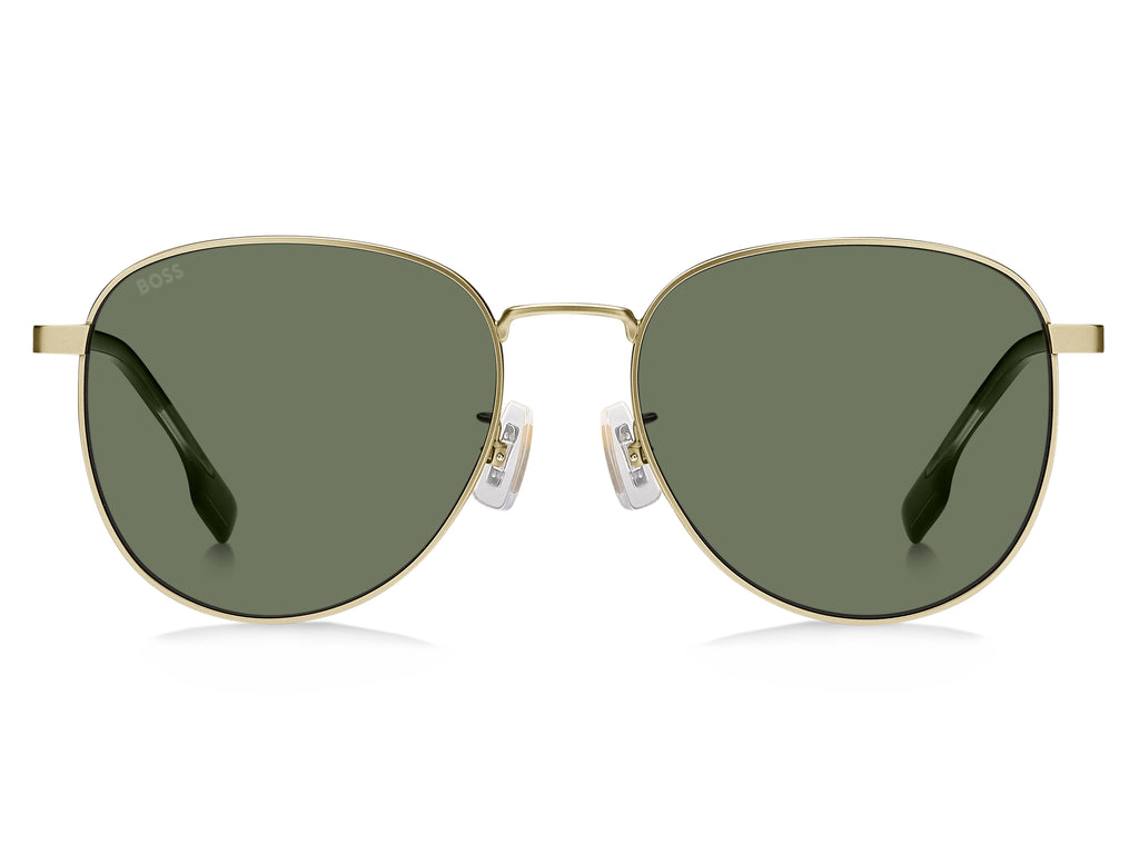 BOSS 1536/F/S Matte Gold/ Green