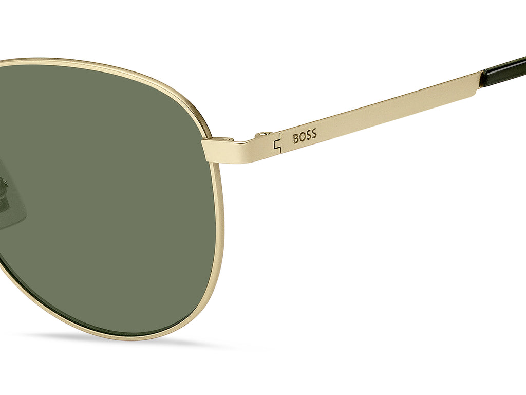 BOSS 1536/F/S Matte Gold/ Green