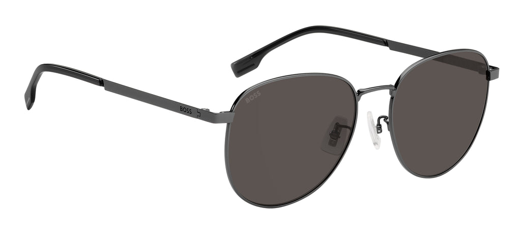 Hugo Boss BOSS 1536/F/S Dark Ruthenium Black/ Grey