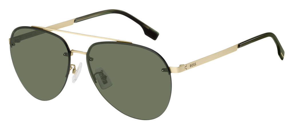 BOSS 1537/F/SK Matte Gold/ Green