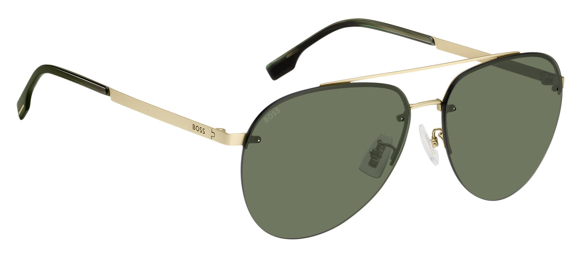 BOSS 1537/F/SK Matte Gold/ Green