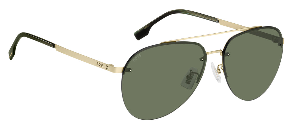 BOSS 1537/F/SK Matte Gold/ Green