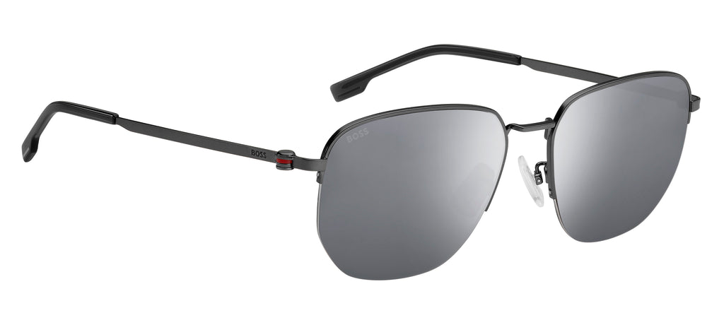 BOSS 1538/F/SK Matte Dark Ruthenium/ Silver Mirror