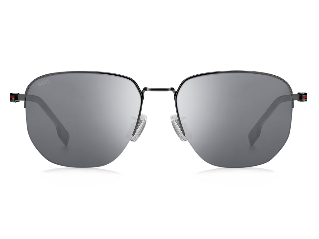 BOSS 1538/F/SK Matte Dark Ruthenium/ Silver Mirror