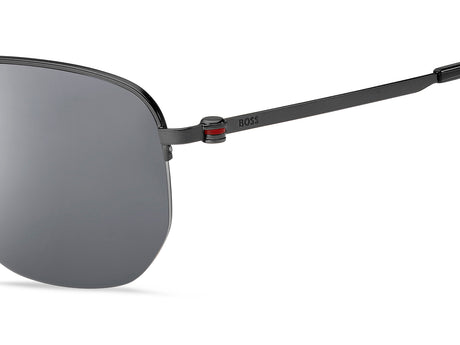 BOSS 1538/F/SK Matte Dark Ruthenium/ Silver Mirror