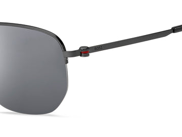 BOSS 1538/F/SK Matte Dark Ruthenium/ Silver Mirror