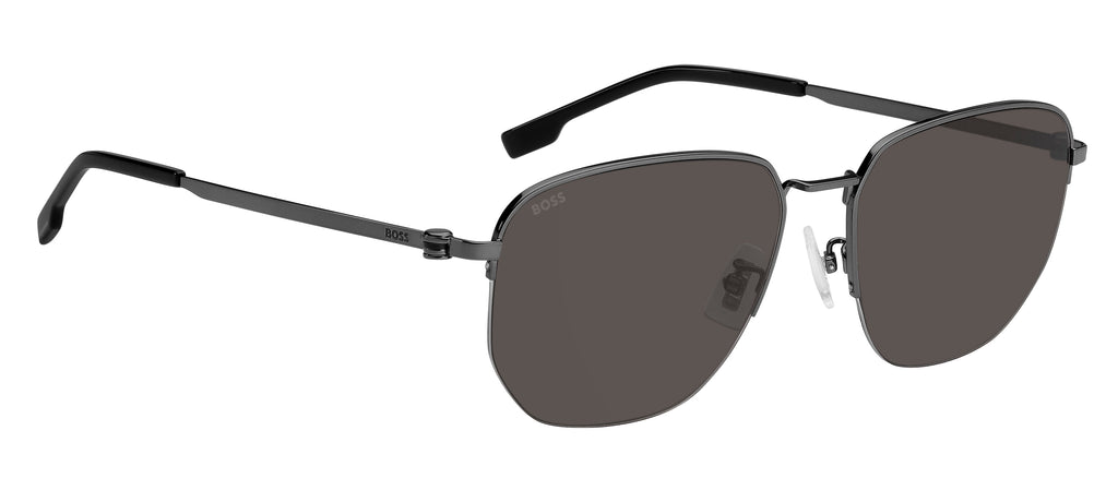 Hugo Boss BOSS 1538/F/SK Dark Ruthenium Black/ Grey