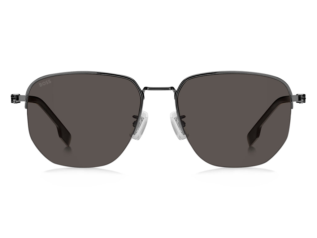 Hugo Boss BOSS 1538/F/SK Dark Ruthenium Black/ Grey