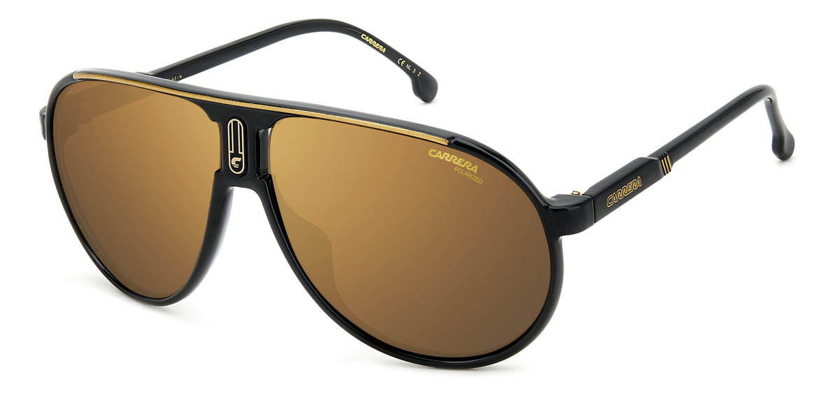 CARRERA CHAMPION65/N-62-2M2 YL BLK GOLD
