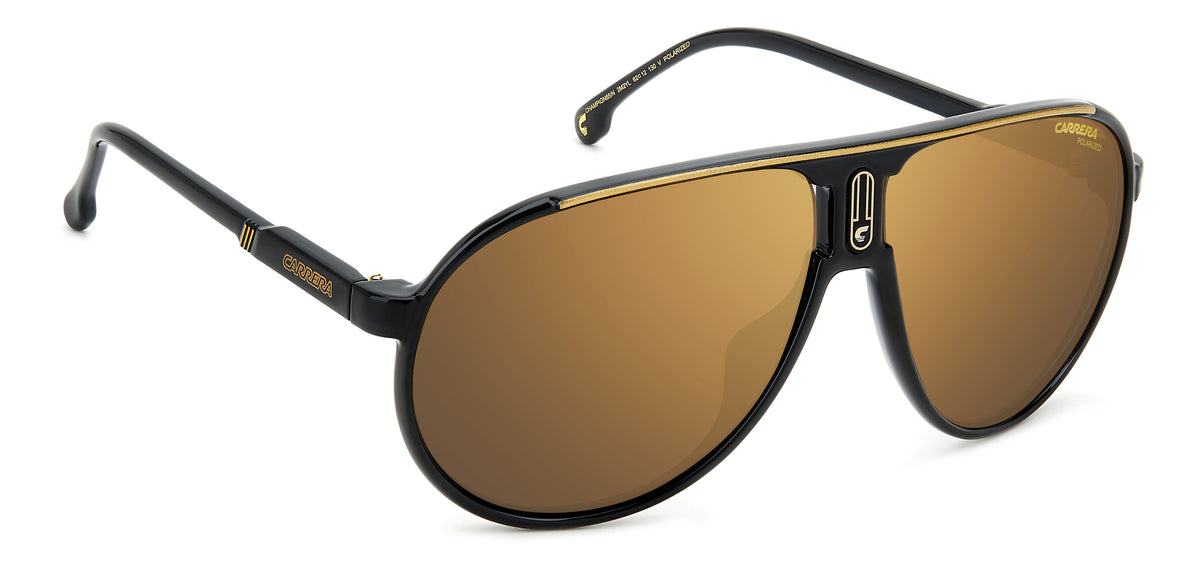 CARRERA CHAMPION65/N-62-2M2 YL BLK GOLD