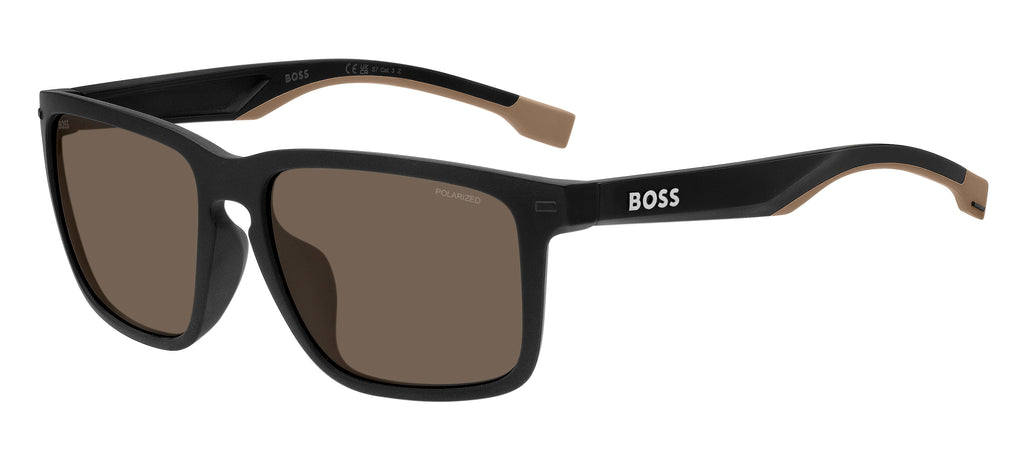 BOSS 1542/F/S Matte Black Beige
Brown Polar High Contrast Oleophobic