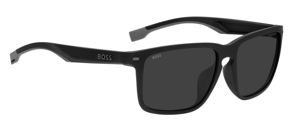 BOSS 1542/F/S Matte Black Grey
Grey Polarized High Contrast Oleophobic
