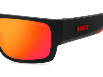 Hugo Boss BOSS 1498/S Matte Black Red/ Red Multilayer Polarized Highcontr Oleo