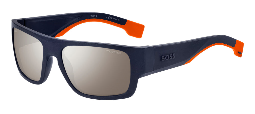 BOSS 1498/S Matt Blue Orange/ Silver Multilayer Pz Highcontras Oleoph