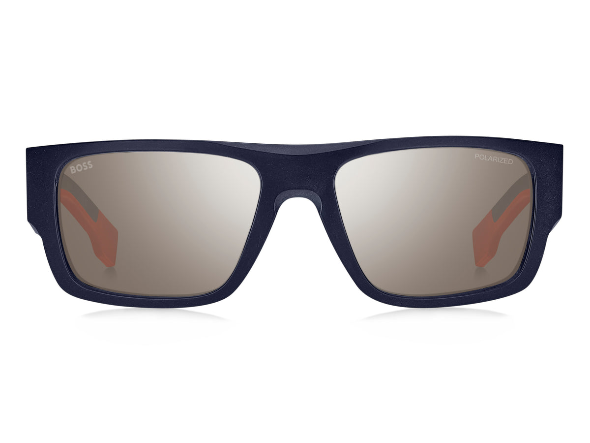 BOSS 1498/S Matt Blue Orange/ Silver Multilayer Pz Highcontras Oleoph