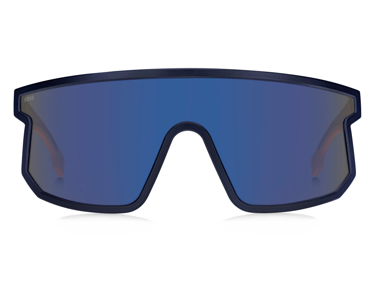 BOSS 1499/S Matt Blue Orange/ Blue Mirror Hight Contrast