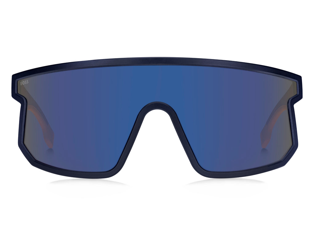 BOSS 1499/S Matt Blue Orange/ Blue Mirror Hight Contrast