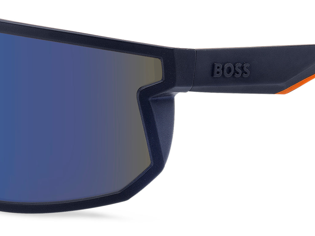 BOSS 1499/S Matt Blue Orange/ Blue Mirror Hight Contrast