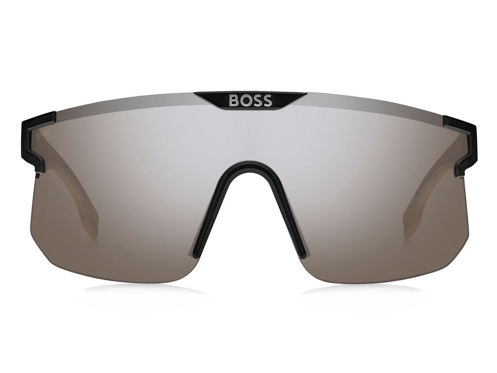 Hugo Boss BOSS 1500/S Matte Black Beige/ Silver Mirror Hightcontrat