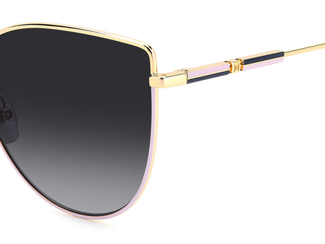 Carolina Herrera HER 0138/S Gold Lilac/ Dark Grey Shaded Lens