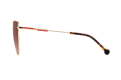 Carolina Herrera HER 0138/S Gold Red/ Brown Shaded Lens