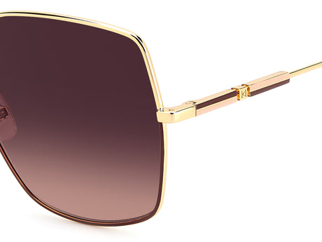 Carolina Herrera HER 0139/S Gold Burgundy/ Pink Doubleshade Lens