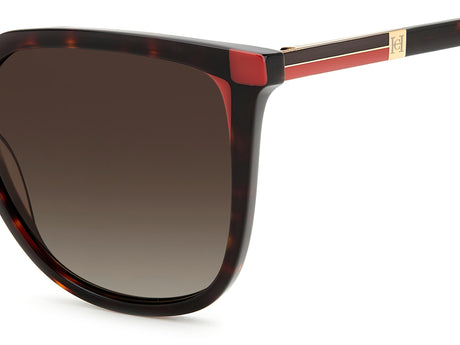 Carolina Herrera HER 0140/S Havana Red/ Brown Shaded Lens