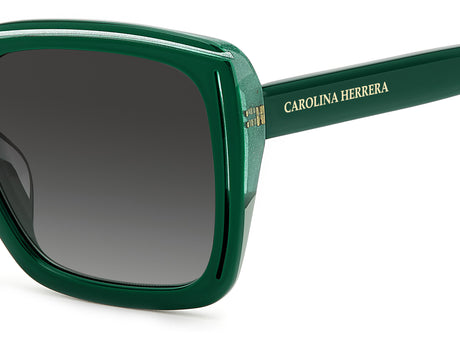 Carolina Herrera HER 0143/G/S Green Glitter/ Grey Green Lens
