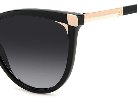 Carolina Herrera HER 0141/S Black Nude/ Dark Grey Shaded Lens