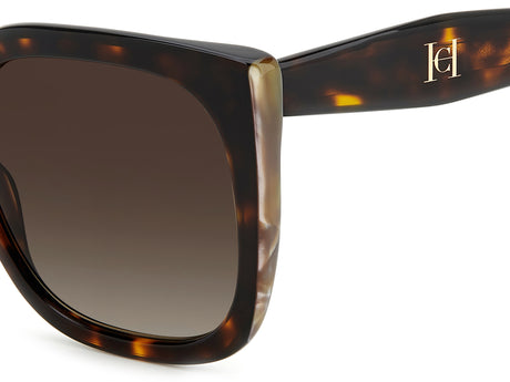 Carolina Herrera HER 0128/S Havana White/ Brown Shaded Lens