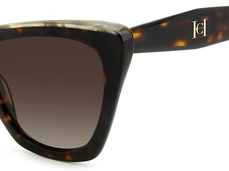 Carolina Herrera HER 0129/S Havana White/ Brown Shaded Lens