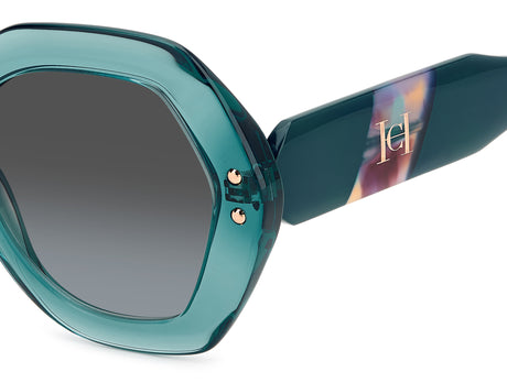 Carolina Herrera HER 0126/S Teal Havana/ Grey Green Lens