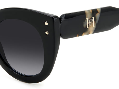 Carolina Herrera HER 0127/S Black Havana/ Dark Grey Shaded Lens