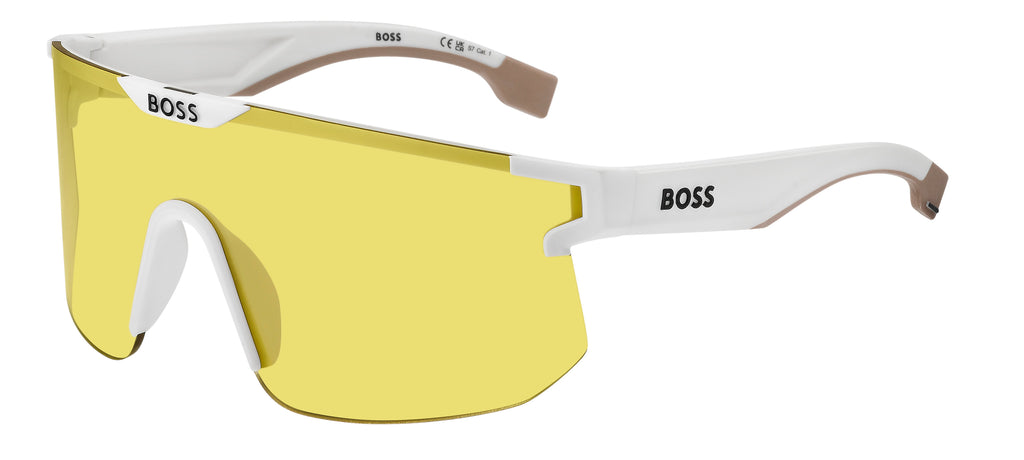BOSS 1500/S Matte White/ Yellow