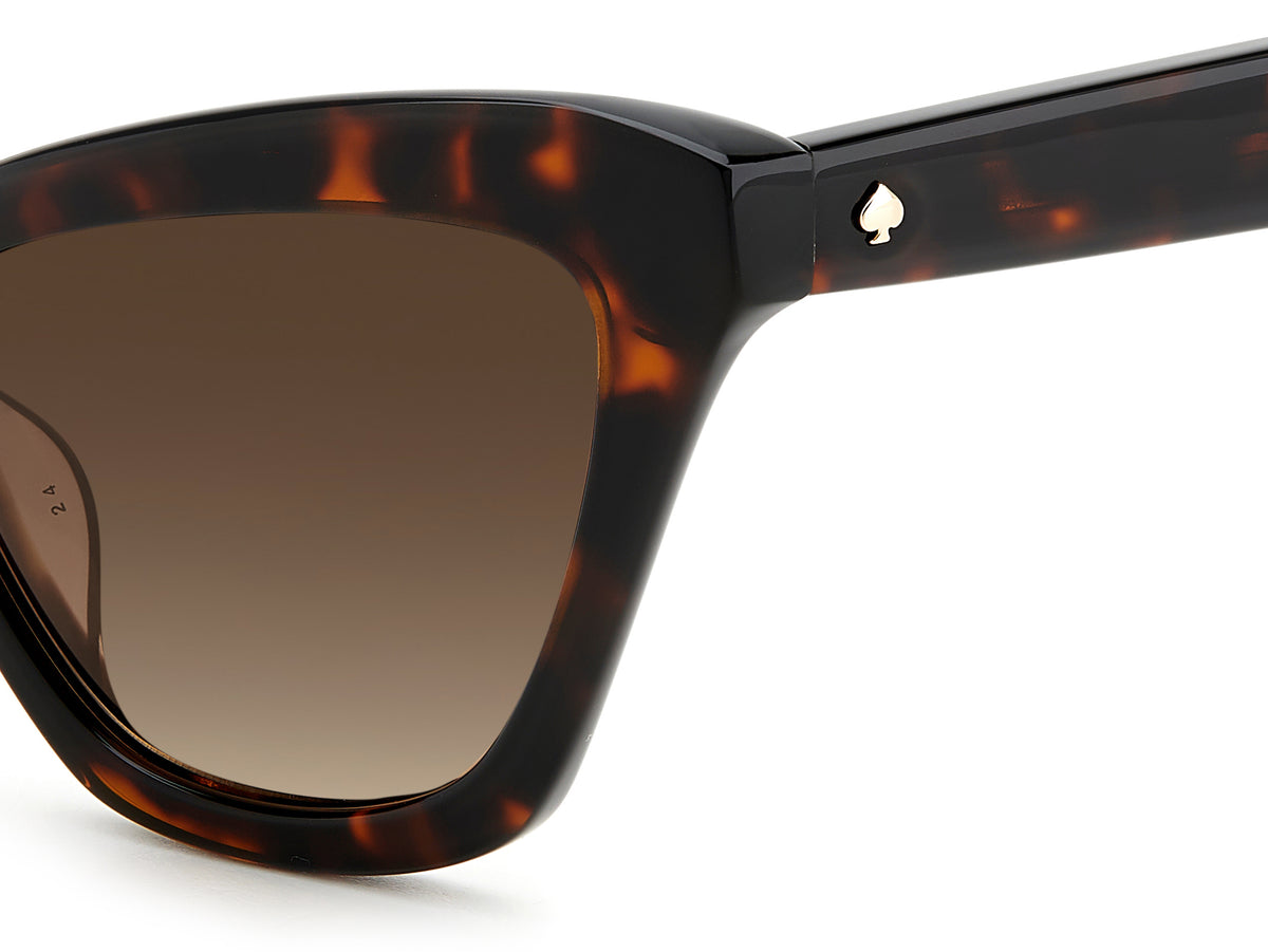 Kate Spade Amelie/G/S 206090 Havana/ Brown Shaded