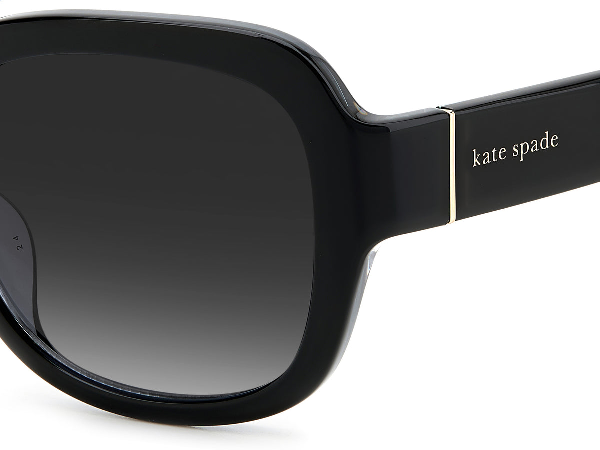 Kate Spade Layne/S 206096 Black/ Dark Grey Shaded