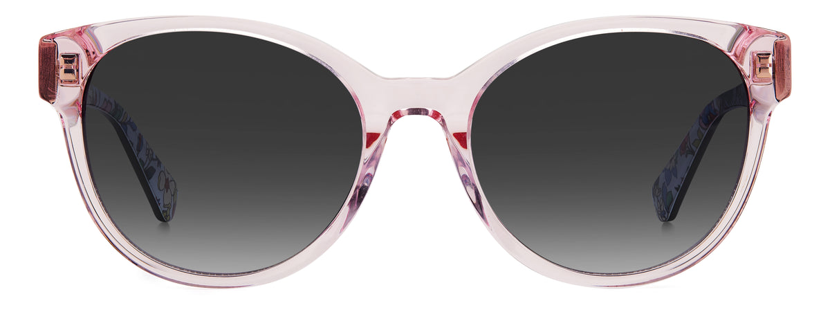 Kate Spade Nathalie/G/S 206116 Pink/ Dark Grey Shaded