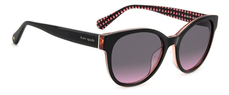 Kate Spade Nathalie/G/S 206116 Black/ Grey Fuchsia