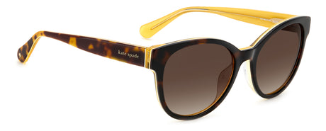 Kate Spade Nathalie/G/S 206116 Havana Yellow/ Brown Shaded