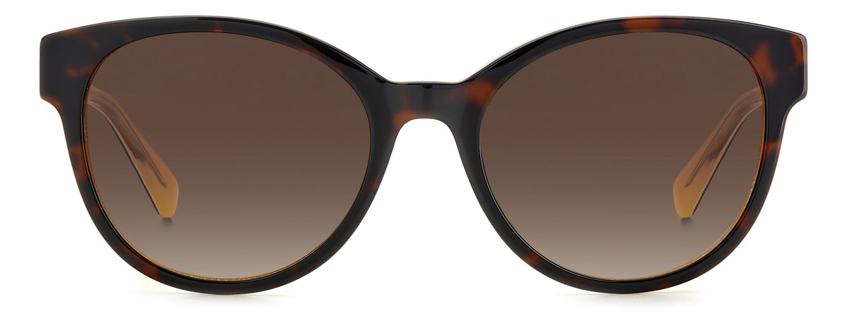 Kate Spade Nathalie/G/S 206116 Havana Yellow/ Brown Shaded
