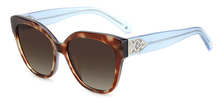 Kate Spade Savanna/G/S 206097 Havana Blue/ Brown Shaded