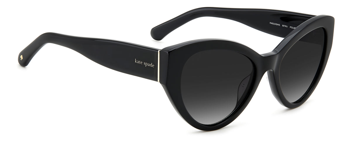 Kate Spade Paisleigh/S 206098 Black/ Grey Shaded Polarized